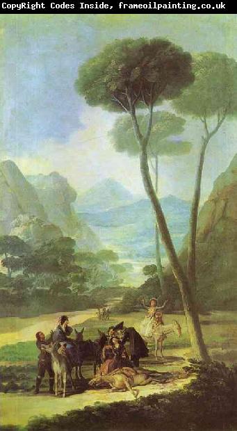 Francisco Jose de Goya Fall (La Cada)